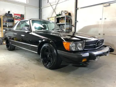 Gebraucht Mercedes SLC380 211 PS (155 kW) 1981 Schwarz Coupé
