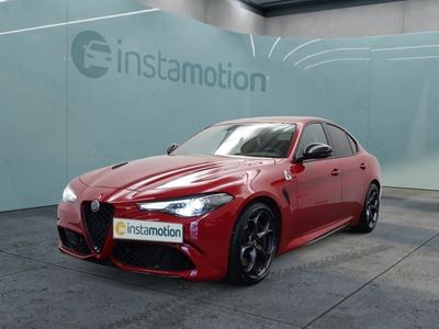 gebraucht Alfa Romeo Giulia 2.9 V6 Bi-Turbo Quadrifoglio NAVI 19 BI-XENON KAMERA H&K ACC