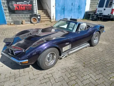 Gebraucht Corvette C3 300 PS (220 kW) 1968 Violett Cabrio