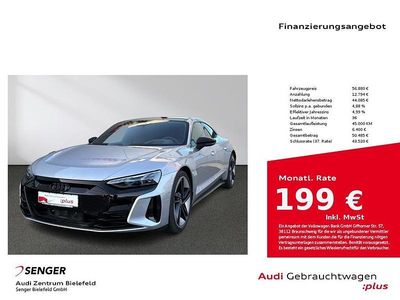 Gebraucht Audi e-tron GT quattro Sport 350 kW (476 PS) 2022 Florettsilber metallic Limousine