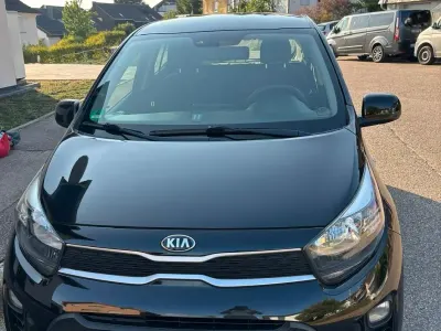 Gebraucht Kia Picanto 67 PS (49 kW) 2017 Schwarz Kleinwagen