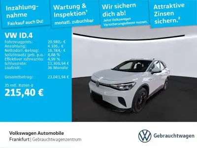 Brugt VW ID.4 Pure 108 kW (148 HK) 2022 Hvid SUV