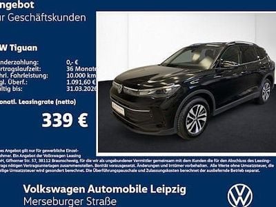 Neu VW Tiguan 150 PS (110 kW) 2025 Schwarz SUV