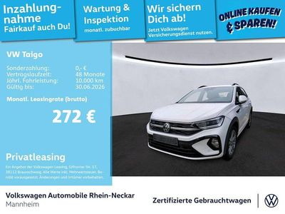 Usata VW Taigo R-line 150 CV (110 kW) 2022 Bianco SUV