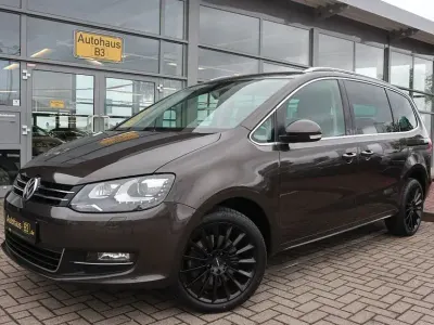 Brugt VW Sharan Highline 177 HK (130 kW) 2019 Brun MPV