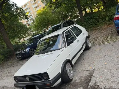 Gebraucht VW Golf III 54 PS (39 kW) 1992 Weiß Kleinwagen