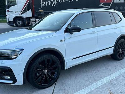 Gebraucht VW Tiguan Allspace R-line 200 PS (147 kW) 2021 Weiß SUV