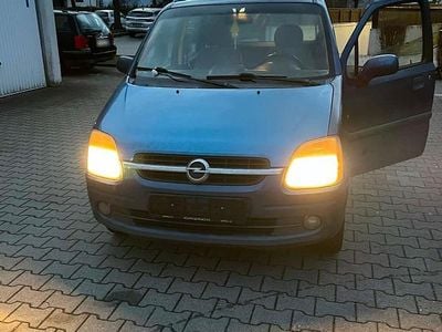 Gebraucht Opel Agila 2002 Blau Van / Kleinbus