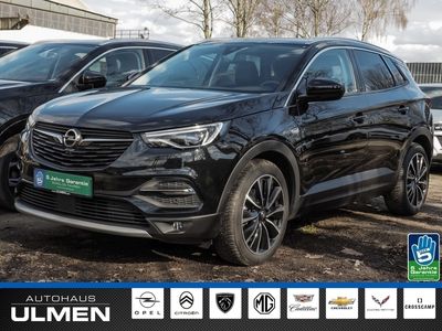 gebraucht Opel Grandland X 1.2 Ultimate Voll-Leder+SHZ Voll-LED Navi Keyless Klimaauto.PDCv+h+Cam Totwinkelassist.