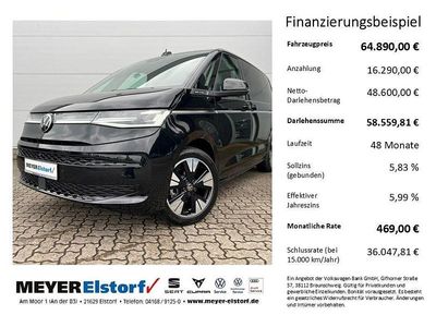 Nuova VW Multivan Style 150 CV (110 kW) 2025 Nero Monovolume