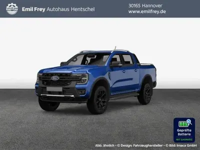 Neu Ford Ranger Wildtrack 188 PS (138 kW) 2025 Blau Pickup