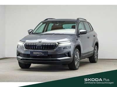 Gebraucht Skoda Karoq Tour 150 PS (110 kW) 2022 5x graphitegrau metallic (metallic) SUV