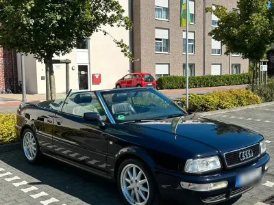 Brugt Audi 80 125 HK (91 kW) 1999 Blå Cabriolet