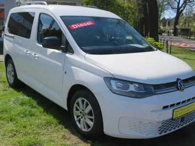 Gebraucht VW Caddy Life 122 PS (89 kW) 2021 Weiß Van / Kleinbus