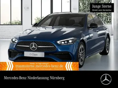 Gebraucht Mercedes C400 AMG 252 PS (185 kW) 2023 Blau Limousine