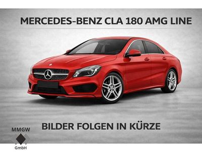 Gebraucht Mercedes CLA180 AMG line 122 PS (89 kW) 2015 Jupiterrot uni Limousine