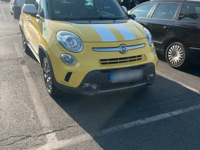 Gebraucht Fiat 500L 95 PS (69 kW) 2015 Gelb Van / Kleinbus