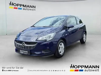 Gebraucht Opel Corsa Selection 69 PS (50 kW) 2015 Royal blau Kleinwagen