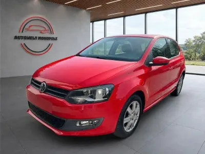 Gebraucht VW Polo Comfortline 86 PS (63 kW) 2010 Rot Kleinwagen