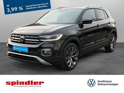 Schwarz (deep black perleffekt) Gebraucht 2021 VW T-Cross Style SUV | 23.881 € (Fairer Preis)