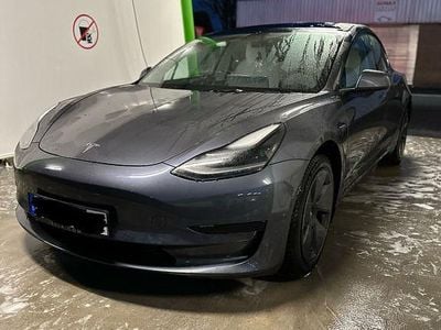 Grau Gebraucht 2021 Tesla Model 3 Standard Range Plus Limousine | 22.999 € (Fairer Preis)