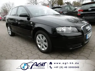 Second-hand Audi A3 Ambiente 102 CP (75 kW) 2006 Negru Hatchback