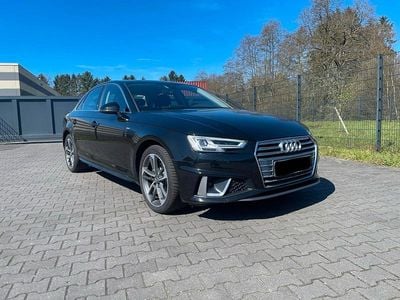 Gebraucht Audi A4 S-Line 150 PS (110 kW) 2019 Schwarz Limousine
