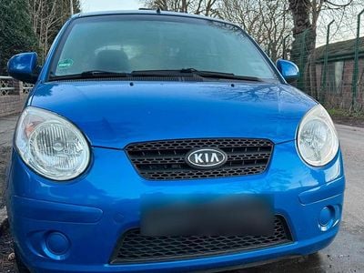Gebraucht Kia Picanto Spirit 65 PS (47 kW) 2008 Blau Kleinwagen