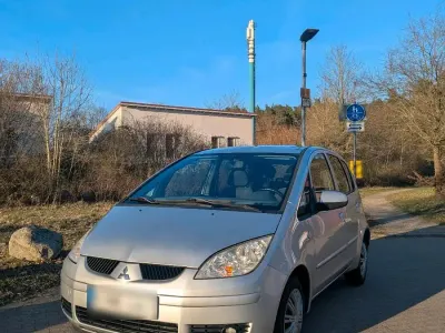 Gebraucht Mitsubishi Colt 75 PS (55 kW) 2007 Silber Kleinwagen