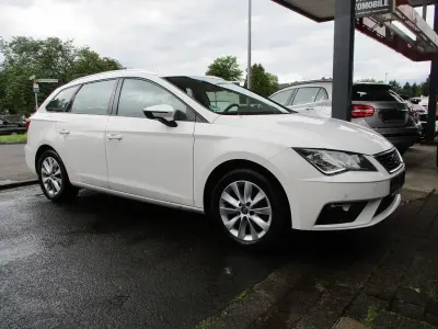 Gebraucht Seat Leon ST Style 116 PS (85 kW) 2018 Weiß Kombi