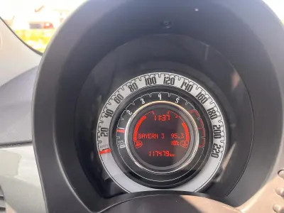 Usata Fiat 500 105 CV (77 kW) 2015 Grigio Cabrio