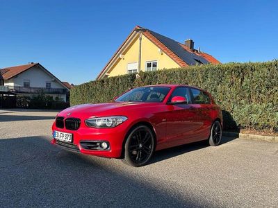 Second-hand BMW 118 Sport Line 150 CP (110 kW) 2016 Roșu Hatchback