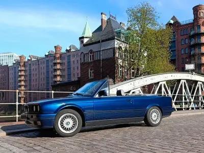 Gebraucht BMW 318 Cabriolet Performance 113 PS (83 kW) 1991 Blau Cabrio
