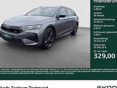 Grau Neu 2025 Skoda Octavia RS Kombi | 38.811 € (Superpreis)