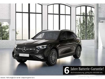 Gebraucht Mercedes GLC400d Night 381 PS (280 kW) 2025 Metalliclack obsidianschwarz SUV