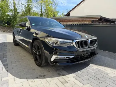 Gebraucht BMW 520 Luxury Line 190 PS (139 kW) 2018 Schwarz Kombi