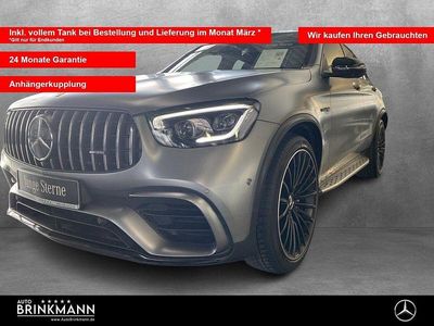 Gebraucht Mercedes GLC63 AMG AMG 476 PS (350 kW) 2021 Designo selenitgrau magno Coupé
