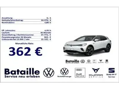 Gebraucht VW ID.4 Pro Performance 150 kW (204 PS) 2023 Weiß SUV