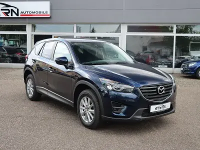 Gebraucht Mazda CX-5 Exclusive-Line 150 PS (110 kW) 2015 Blau SUV
