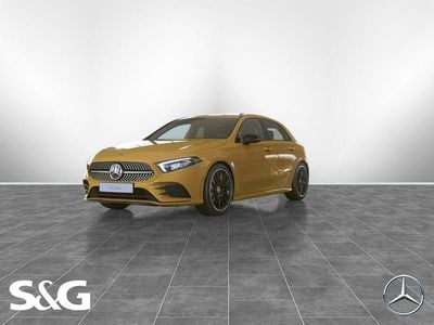 Gebraucht Mercedes A200 AMG 163 PS (119 kW) 2020 Unilack sonnengelb Limousine