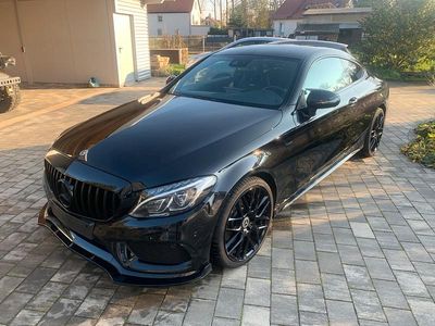 Usata Mercedes C300 AMG 245 CV (180 kW) 2017 Nero Coupé