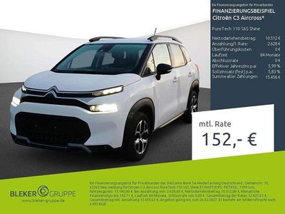 Usata Citroën C3 Aircross Shine 110 CV (80 kW) 2023 Bianco SUV