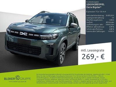 Ny Dacia Bigster Expression 131 HK (96 kW) 2026 Grøn SUV