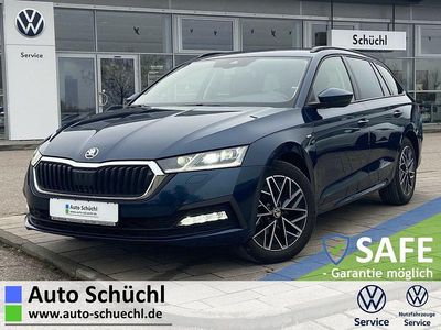 Gebraucht Skoda Octavia Clever 116 PS (85 kW) 2022 Blau Kombi