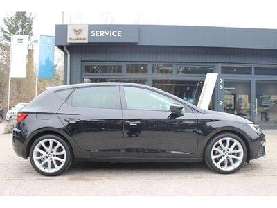 Gebraucht Seat Leon FR 179 PS (131 kW) 2017 Midnight schwarz Limousine