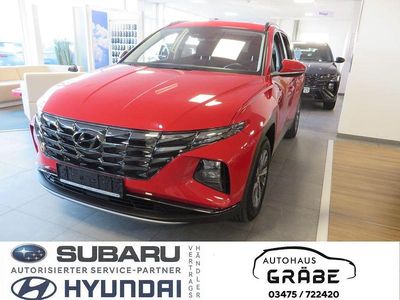 Gebraucht Hyundai Tucson Select 179 PS (131 kW) 2021 Rot SUV
