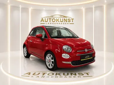 Gebraucht Fiat 500 Lounge 86 PS (63 kW) 2018 Rot Kleinwagen