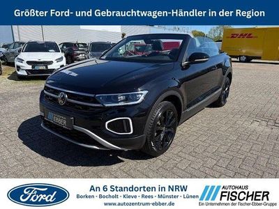 Second-hand VW T-Roc Cabriolet IQ Drive 150 CP (110 kW) 2023 Negru Cabrio