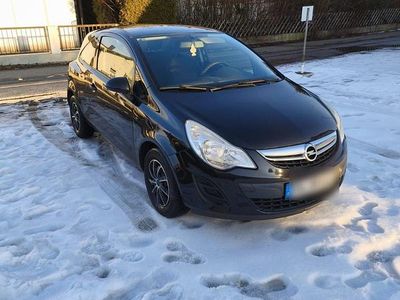 Gebraucht Opel Corsa 69 PS (50 kW) 2011 Schwarz Kleinwagen
