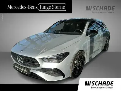 Gebraucht Mercedes CLA180 Shooting Brake AMG line 136 PS (100 kW) 2024 Silber Kombi